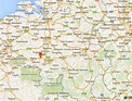Where is La Louviere on map of Belgium