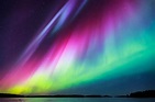 Los colores de las auroras polares