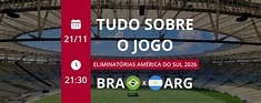 Brasil x Argentina: que horas é o jogo hoje, onde vai ser e mais | Band