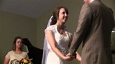 Hunter & Sarah Collins' Wedding Ceremony Highlights - YouTube