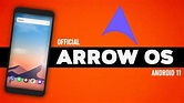 Official Arrow OS For Redmi Note 5 Pro With Android 11 - YouTube