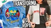 TRANSFORMA ROPA QUE YA NO USAS ️TRUCOS DE MODA - Tutoriales Belen - YouTube