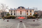 El Palacio De Bellas Artes De Cracovia Pola Foto de archivo - Imagen de ...