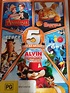 5 x DVD-Anastasia+Garfield The Movie+Ice Age+Rio+Alvin/Chipmunks ...