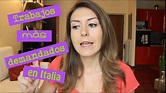 Trabajar en Italia - Los trabajos más demandados - YouTube