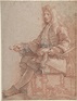 Charles de la Fosse | Gentleman Seated in an Armchair | The ...