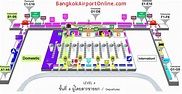 Terminal Map - Level 4 - Departures | Suvarnabhumi Airport | New ...