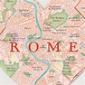 Map of Rome with major Places + Sights