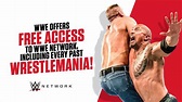 WWE offers free access to WWE Network streaming platform