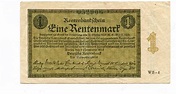 Deutschland, 1 Rentenmark 1923 III+ | MA-Shops