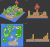 Super Mario World Map 3D by PJExceleroPapercraft on DeviantArt