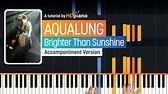 Brighter Than Sunshine by Aqualung Piano Tutorial | HDpiano