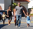 Matt Damon bonds with three-year-old daughter Stella during a family ...