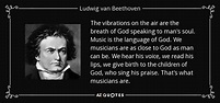 TOP 25 QUOTES BY LUDWIG VAN BEETHOVEN (of 134) | A-Z Quotes