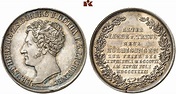 Ernst I., 1826-1844. Silbermedaille 1832, Slg. Merseb. 3292.
