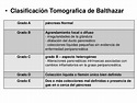 CLASIFICACION DE BALTHAZAR PARA PANCREATITIS PDF