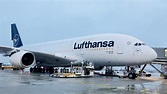 Premier A380 arborant la nouvelle livrée de Lufthansa - aboutTravel