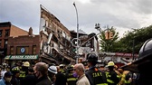 Firefighters Respond to Brooklyn Building Collapse - The New York Times