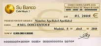 Como se llena un Cheque | ejemplos para llenar un cheque mas facil