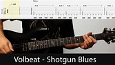 Volbeat - Shotgun Blues Guitar Riffs With Tabs And Backing Track Chords ...