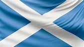 Breathtaking Scotland Flag In 4k Stock Motion Graphics SBV-312799255 ...