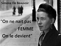 [532] Citation Simone De Beauvoir On Ne Nait Pas Femme