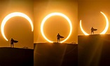 Ítalo Ferreira protagoniza foto inédita durante eclipse do Sol no RN