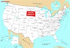 Where Is South Dakota Located • Mapsof.net