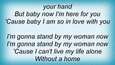 Lenny Kravitz - Stand By My Woman Lyrics - YouTube