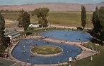 Bowers Mansion Swimming Pools New Washoe City, NV Walt Mulcahy Postcard