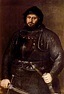 Paintings Reproductions Juan Federico, duke of Sajonia by Tiziano ...