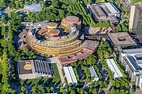 Mainz von oben - Gelände des Fernsehsenders ZDF-Studio und ZDF ...