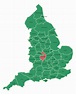 Warwickshire Map - Free Download - County Map Of Warwickshire