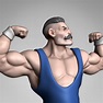 Cartoon bodybuilder sketch - ZBrushCentral