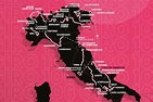 Il percorso del Giro d'Italia 2023