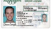State of MS reveals new driver's license