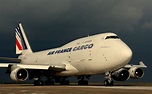 BANCO DE IMÁGENES GRATIS: Avión de carga francés Boeing 747-400 ...