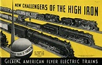 ho model Gilbert American Flyer Trains 1930 Large A3 Size Poster Advert ...