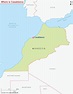 Casablanca Location World Map_ – Map Of Us Topographic