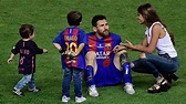 The statement of love of Antonella Roccuzzo to Messi and his children