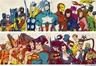 Quais foram os primeiros herois da Marvel e da DC? – Fatos Desconhecidos