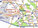 Printable Map Of Tucson Az