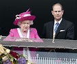 Isabel II y el Príncipe Eduardo en el Derby de Epsom - La vida de la ...