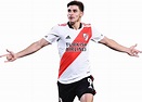 Julián Álvarez River Plate football render - FootyRenders