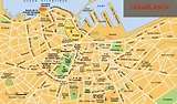 Map of Casablanca: offline map and detailed map of Casablanca city