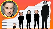 How Tall Is Robert De Niro? - Height Comparison! - YouTube