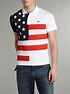 Lacoste Slim Fit Usa Flag Polo Shirt in White for Men | Lyst