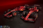 First pictures: Ferrari's "completely new" SF-24 F1 car for 2024 · RaceFans