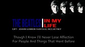 The Beatles - In My Life ( Lirik ) - YouTube