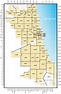 Chicago zip code map - Map of Chicago zip codes (United States of America)